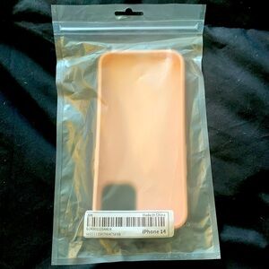 Light pink iPhone 14 case. Brand new.